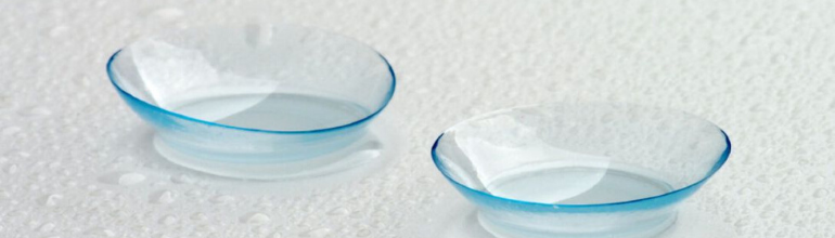 Contact lenses with UV filter to protect eyes from sun damage