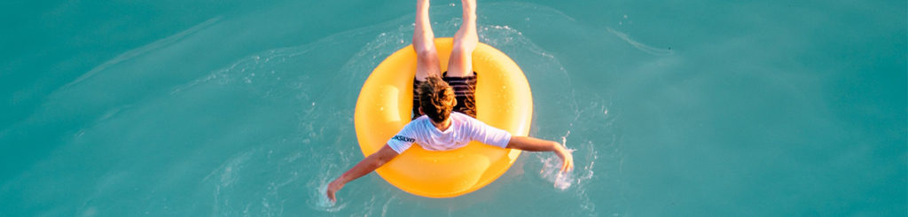 Safety first when swimming