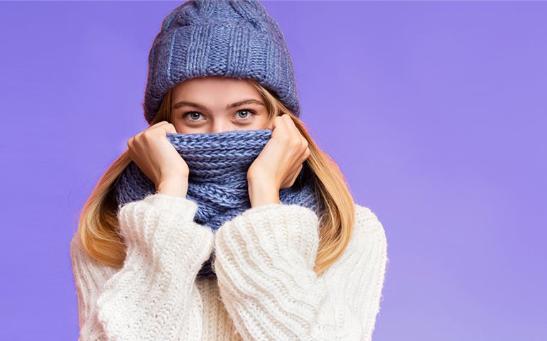 dry eyes winter